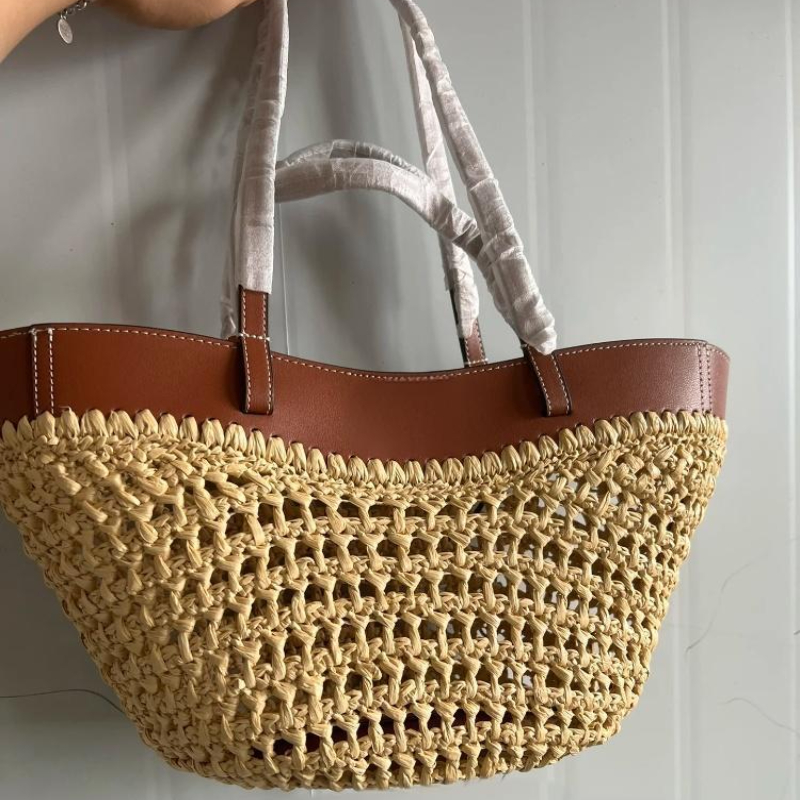 Women'S Raffia Bags - 브랜드 중공 짠 비치 가방 틈새