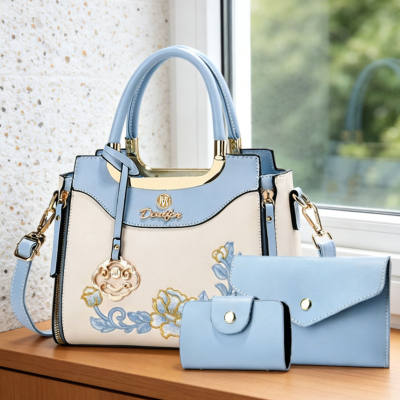 Women'S Bags Handbags - 고급 자수 핸드백 3종 세트, 일상