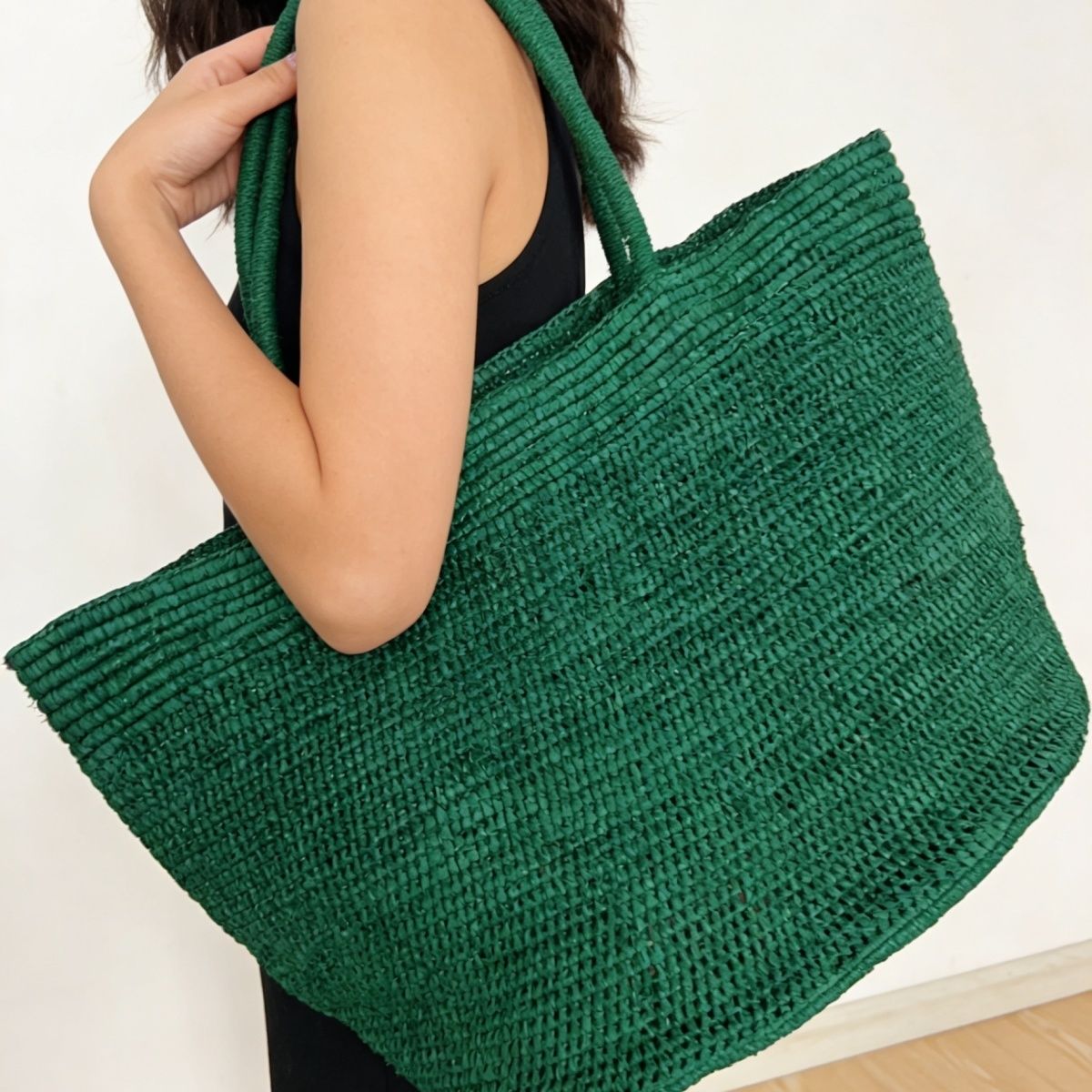 패션 내추럴 스트로 라피아 밀짚 가방 숄더 핸드백 퍼스 - Women'S Raffia Bags 리뷰 및 가격